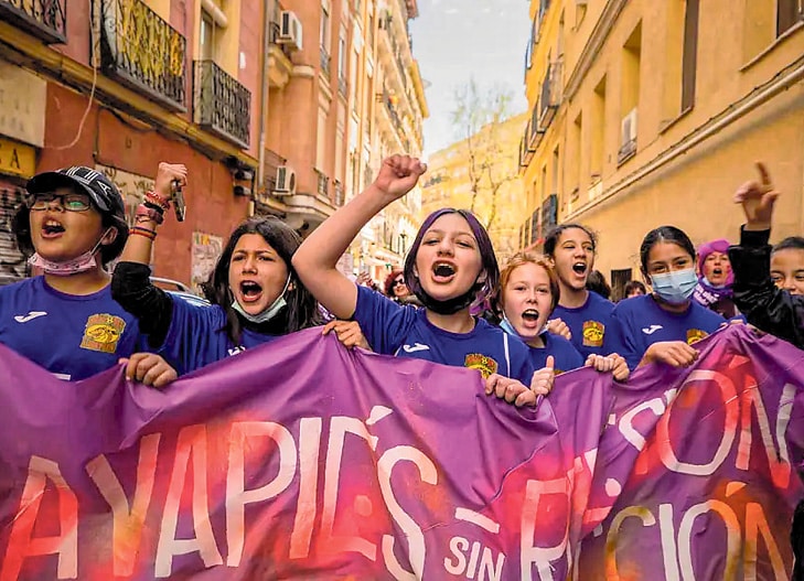 Somos el grito necesario El feminismo lo está cambiando todo