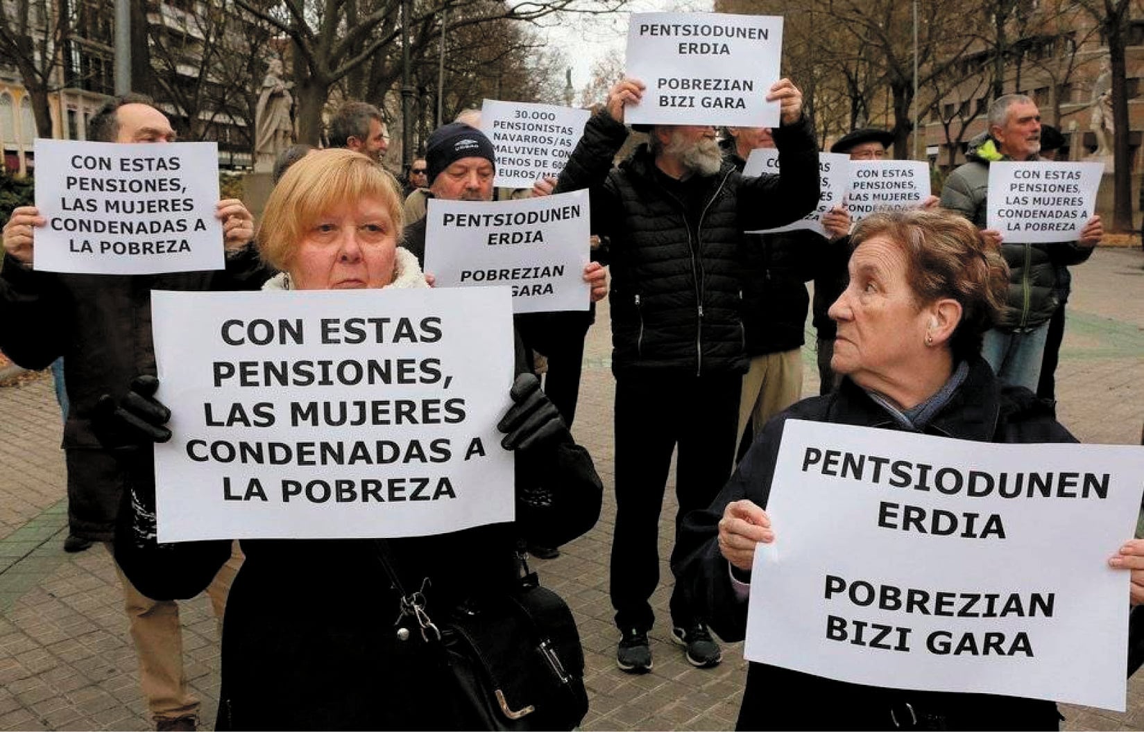 Pensiones mínimas y no contributivas, otra cosa más de mujeres