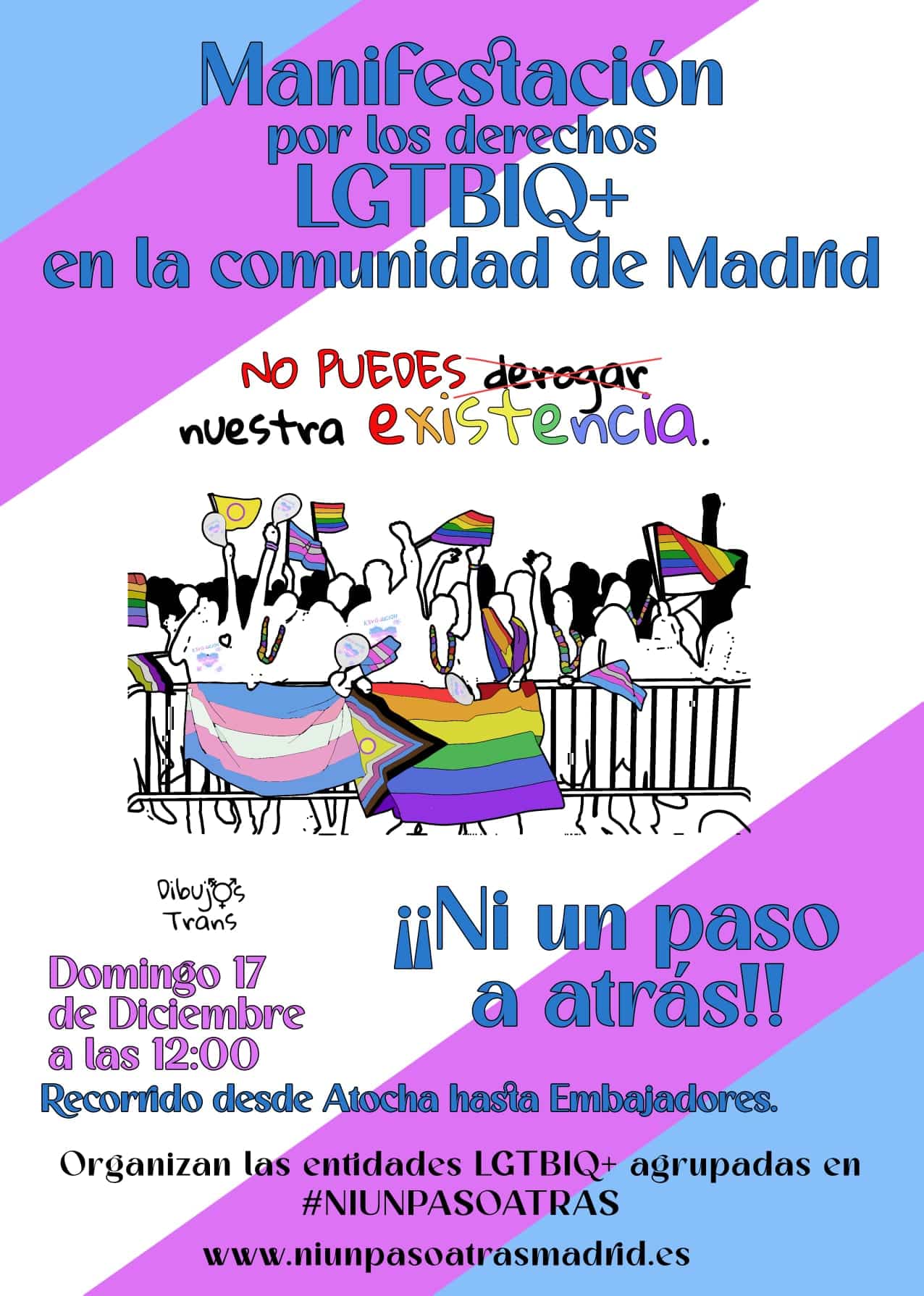 La vuelta al pasado, la vuelta al armario y la vuelta a la represión. NI UN PASO ATRÁS