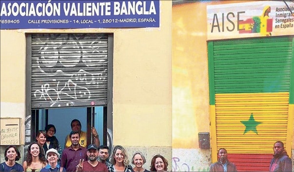 Colectivos ciudadanos de Lavapiés denuncian el ‘acoso’ del Ayuntamiento a las asociaciones migrantes del barrio